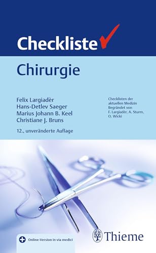 Checkliste Chirurgie von Georg Thieme Verlag